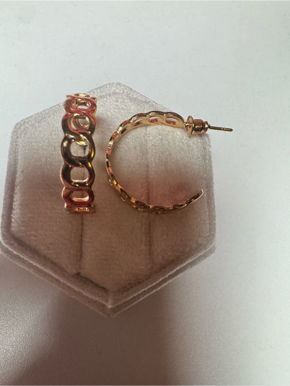 Gold Plated Hoop Earrings Classic Elegant Gold Tone Round Earrings